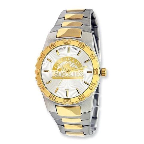 MLB Colorado Rockies Mens Executive Watch Style: XWM1393 $89.90 Cover