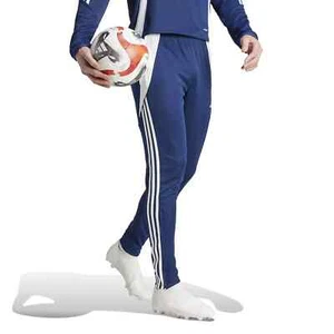 adidas Tiro Track Pants Mens 3XL AeroReady Soccer Training Navy Blue White - Picture 1 of 5