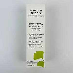 Sottile lozione anti-invecchiamento verde restaurativa e rigenerativa - Foto 1 di 5