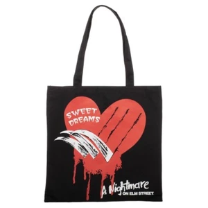 Nightmare on Elm Street Tote Bag Reusable Grocery Bag Sweet Dream Freddy Krueger - Picture 1 of 4