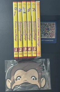 CURIOSO COME GEORGE 1 2 3 4 5 e FILM - 6 DVD ITA in italiano CON MASCHERA - Picture 1 of 19