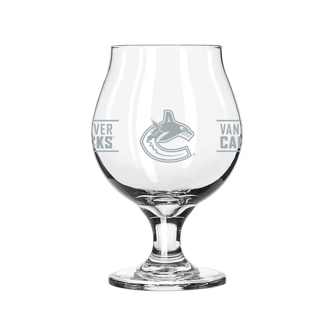 Vancouver Canucks 16oz. Belgium Glass Cover