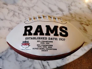2007 St. Louis Rams "Established 1937" Football NFL Super bowl XXXIV - Picture 1 of 8