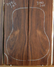 piękny zestaw gitarowy z palisandru z tyłu luthier tonewood tył boki