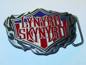 LYNYRD SKYNYRD SAMMLERSTÜCK ROCK & ROLL GÜRTELSCHNALLE FREEBIRD NOS - Bild 1 von 3