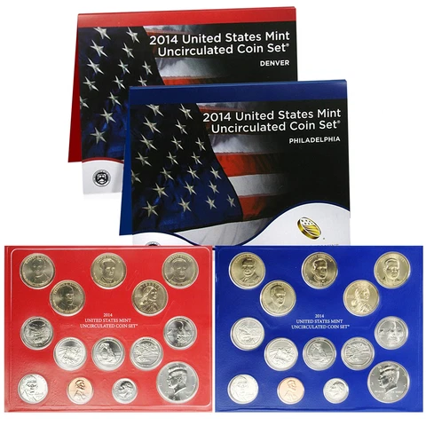2014 US Mint Set Cover