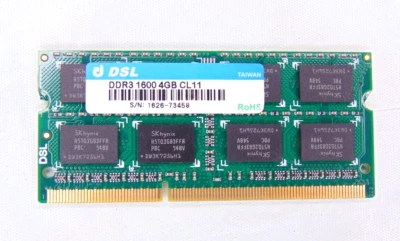 DSL DDR3 1600 4GB C11 Dimm RAM TESTED - Image 1 of 4