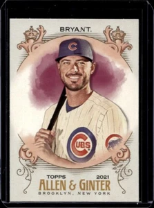 Kris Bryant 2021 Topps Allen & Ginter - #122 - Chicago Cubs - Picture 1 of 2