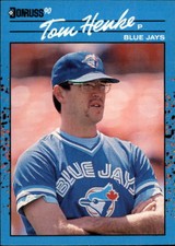 1990 Donruss Best AL Toronto Blue Jays Baseball Card #14 Tom Henke