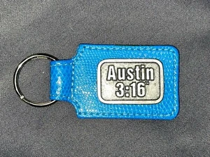 Rare Stone Cold Steve Austin Key Ring Keyring Fob WWE WWF 3:16 Wrestling - Picture 1 of 2