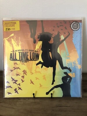 All Time Low - So Wrong It's Right SEALED #230 SmartPunk Vinyl Pinwheel Splatter - Image 1 of 4