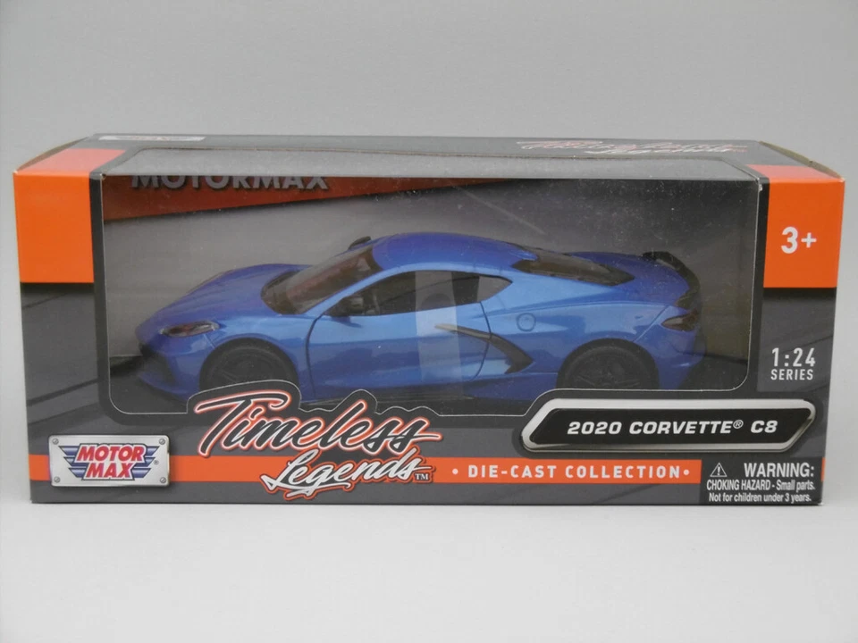 Chevrolet Corvette C8 (2020) - Motormax 1:24 - MX79360BL - Immagine 1 di 1