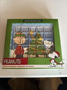 Calendario de Adviento Peanuts Kurt Adler 25 DÍAS HASTA NAVIDAD CHARLIE BROWN - Imagen 1 de 9