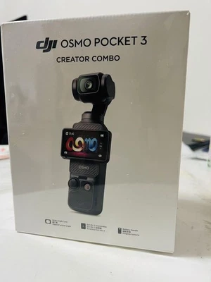 DJI Osmo Pocket 3 Creator Combo 1 Inch CMOS Pocket Gimbal Camera 4K 120fps - Image 1 of 4