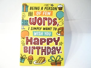 Funny Goofy Birthday Greeting Card for Friend Son Daughter Sister Brother anyone - Picture 1 of 3