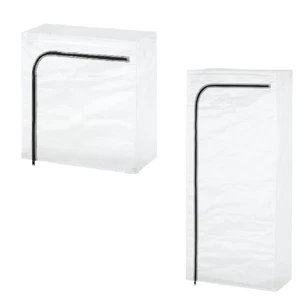 IKEA HYLLIS Transparent Cover Fits 3 Tier Shelving Unit Indoor Outdoor Greenhous - Picture 1 of 8