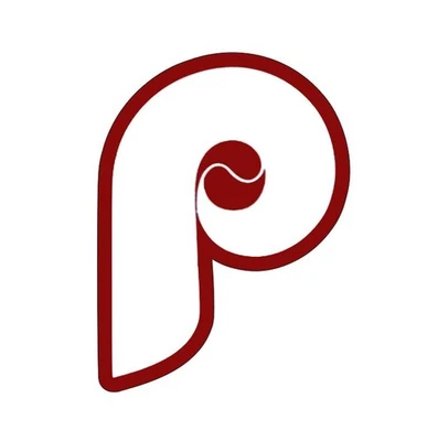 Philadelphia Phillies Sticker MLB Baseball  Die Cut Laminated - Image 1 of 2