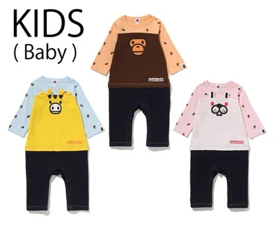 ДЕТСКИЕ КОМБИНЕЗОНЫ Bathnig Ape Bape Kids MILO С МОНОГРАММОЙ НА ЛИЦЕ ДРУЗЕЙ 2L70583003 - Изображение 1 из 4
