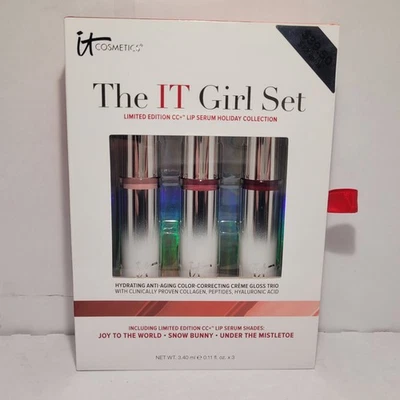 it Cosmetics (The IT Girl Gift Set) CC+ Lip Serum Holiday Collection 3 Shades   - Image 1 of 4
