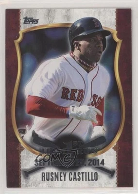 2015 Topps First Home Run Series 2 Retail White Rusney Castillo Rookie RC - Image 1 of 2