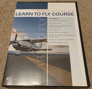 Fliegen lernen Kurs Sportys komplett 9 DVD Set Logbuch 2012 - Bild 1 von 11
