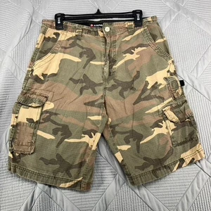 Pantaloncini Airwalk Uomo 32 Mimetici Cargo Street Militare Outdoor Hip Hop Skater - Foto 1 di 7