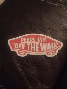 Pearl Jam Sticker " OFF THE WALL " - Picture 1 of 1
