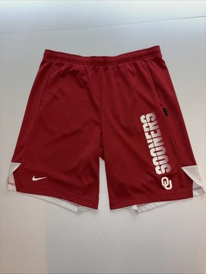 Oklahoma Sooner Nike Dri Fit On Field Practice Shorts Size L Great Condition! - Image 1 of 4