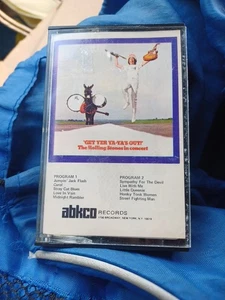 ROLLING STONES GET YER YA YA'S OUT Abkco Records Cassette - Picture 1 of 1