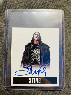 Autógrafo Sting 2014 Leaf Originals Wrestling Foto 1 de 2