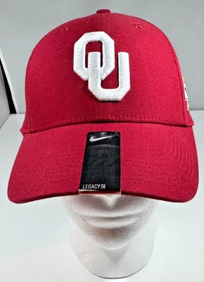 Gorra Nike Oklahoma Sooners Legacy 91 Talla Única Granate Tostitos Fiesta Bowl Nueva con Etiquetas Foto 1 de 4