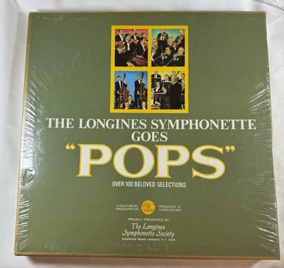 The Longines Symphonette Goes Pops Vinyl LP 7 Record Set - NEW SEALED - Image 1 of 3