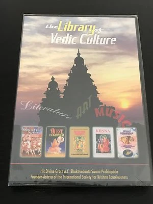 SEALED Library Vedic Culture Literature Art Music Bhakti Krishna India PC CD-ROM - Image 1 of 4