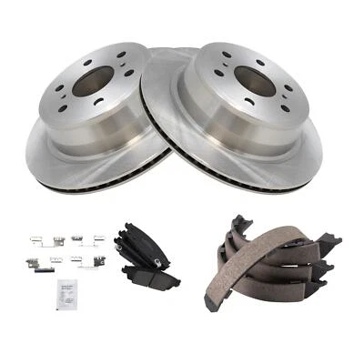 Kit de freno de disco trasero para Chevrolet Silverado 1500 GMC Sierra 1500 Cadillac Foto 1 de 4