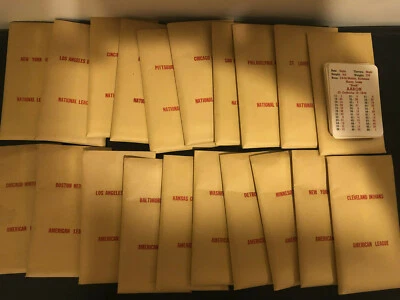 1962 APBA Baseball Game Player Cards - Complete Set (1963) Original Issue - Image 1 of 2