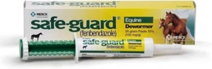 Safeguard Horse Dewormer - 25 Gram paste 10% (100mg/g) - Picture 1 of 3