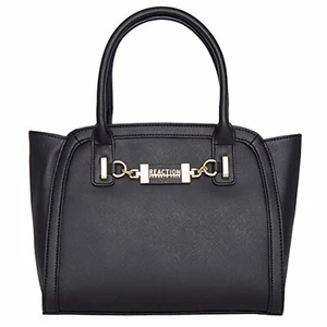 Cartera duradera moderna Kenneth Cole Reaction para mujer, bolso de mano con asa superior - (negro) - Imagen 1 de 2