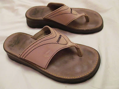 DR MARTENS Sandalias Tanga Cuero Nude Tostado Chanclas Zapatos Reino Unido 5 EE. UU. 7 Ajuste 8 Foto 1 de 4