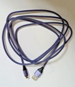 Micro USB to USB A Cable Android Charger Braided Cord For Samsung Google LG LOT - Picture 1 of 2