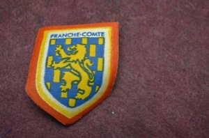 ANCIEN ÉCUSSON BISCOTTE GRECOIRE BLASON RÉGION FRANCHE COMTE VILLE BELFORT CPA - Imagen 1 de 1