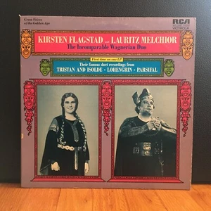 Kirsten Flagstad, Lauritz Melchior RCA Incomparable Wagnerian Duets LP  - Picture 1 of 5