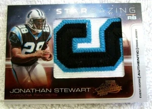Jonathan Stewart 2008 Absolute Memorabilia Star Gazing 3Clr ROOKIE Patch#18/25!! - Picture 1 of 2