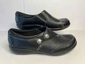 Clarks Collection Ashland Lane slip on nero 7,5 donna - Foto 1 di 8