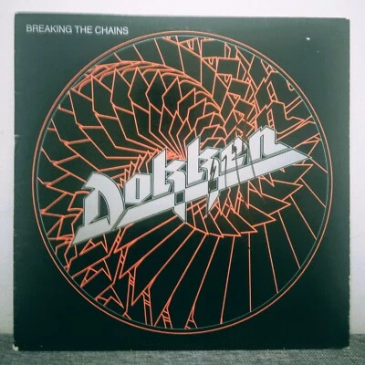 Dokken – Breaking The Chains 1983. SIGNED. LP/cover in fantastic condition - Image 1 of 4