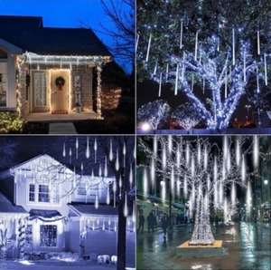LED Outdoor Meteor Shower Lights - Picture 1 of 6