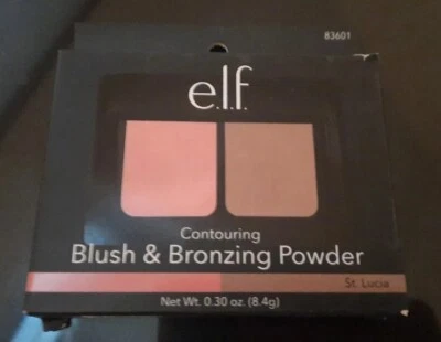 elf Contouring Blush & Bronzing Powder  ST. LUCIA 83601 VHTF  - Image 1 of 4