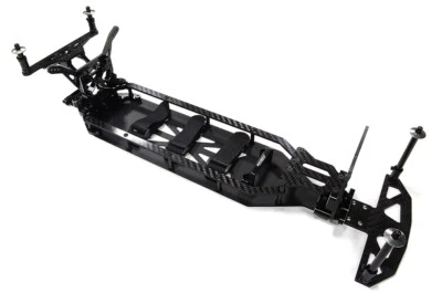 Alloy Chassis & Carbon Fiber Conversion Kit for Team Associated DR10 Drag - Image 1 of 4