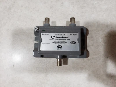 CommScope SVI SV-A15PRS-m +15dB Drop Digital Subscriber Amplifier - Image 1 of 4