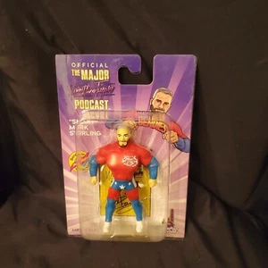 Major Wrestling Figure Podcast Major Bendies Smart Mark Sterling Figure NIB - Picture 1 of 2
