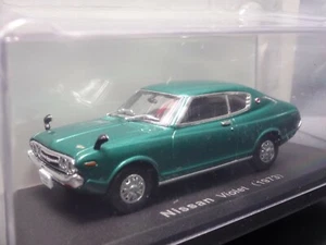 Nissan Violet 1973 Green 1/43 Scale Box Mini Car Display Diecast Vol 49 - Picture 1 of 12